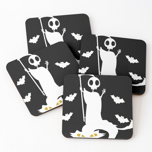 Item preview, Death rides black cat  designed and sold by Wideworld.