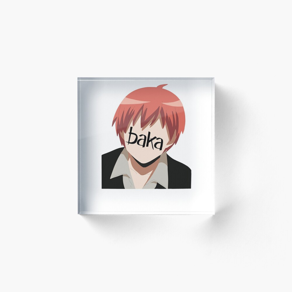 Red haired anime character illustration, Karma Akabane