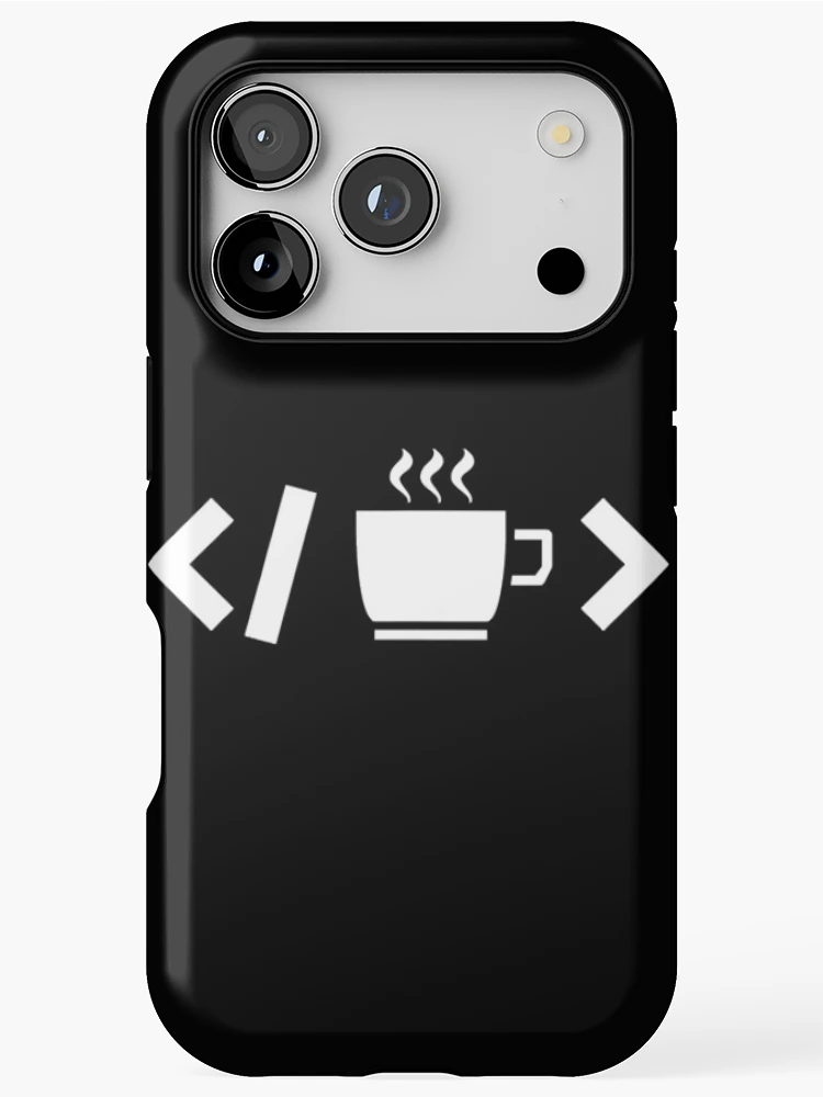 Thumbnail 1 of 4, iPhone Case, Coffee Code Web Developer Programmer Coder designed and sold by KhanWill.