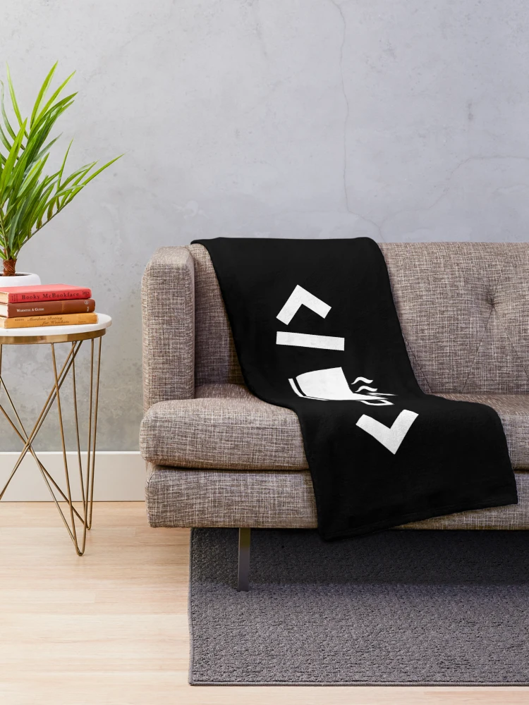 Thumbnail 2 of 6, Throw Blanket, Coffee Code Web Developer Programmer Coder designed and sold by KhanWill.