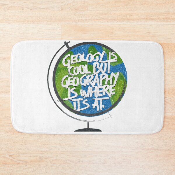 Item preview, Funny Geography Geology Pun, Funny saying, globe designed and sold by SleeplessLady.