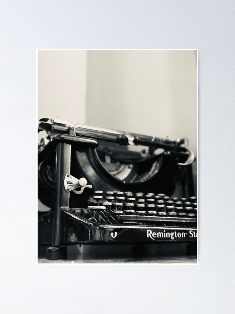 "Vintage Typewriter" Poster by OdysseyOriginal Redbubble