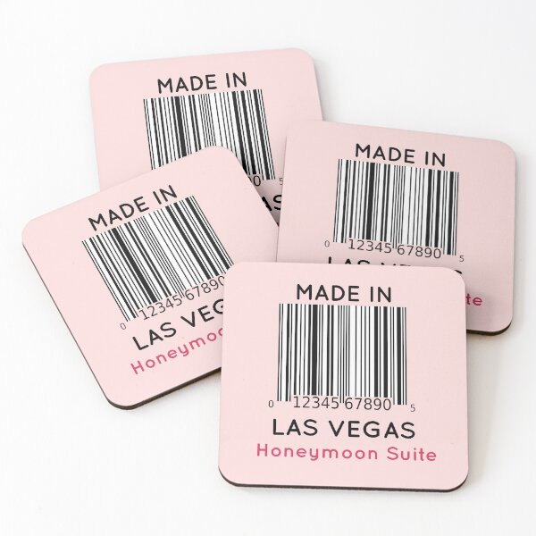 Artikelvorschau, Hergestellt in Las Vegas, Barcode, lustig entworfen und verkauft von Spiritualish.