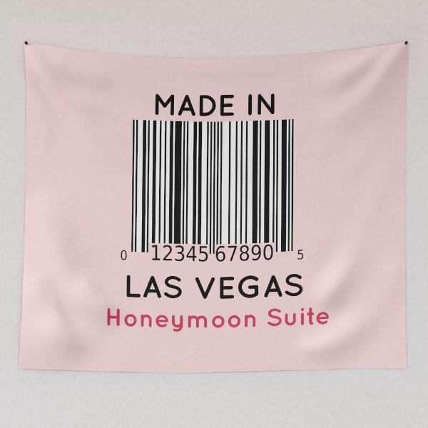 Artikelvorschau, Hergestellt in Las Vegas, Barcode, lustig entworfen und verkauft von Spiritualish.