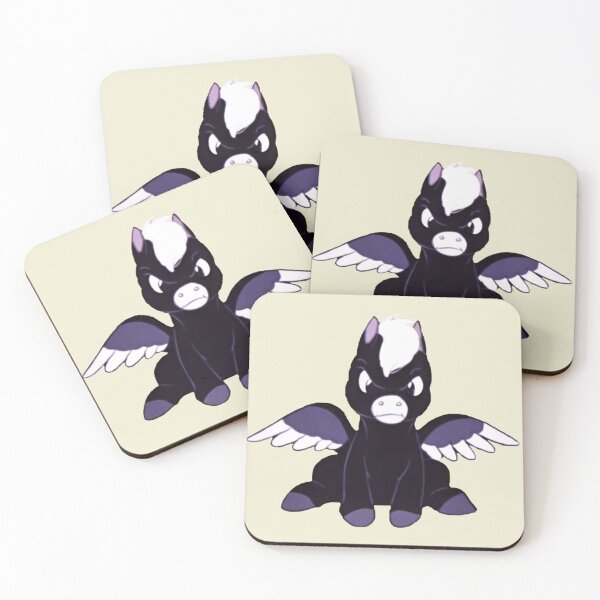 Item preview, Fantasia Black Baby Peter Pegasus designed and sold by TYPhoenicians.