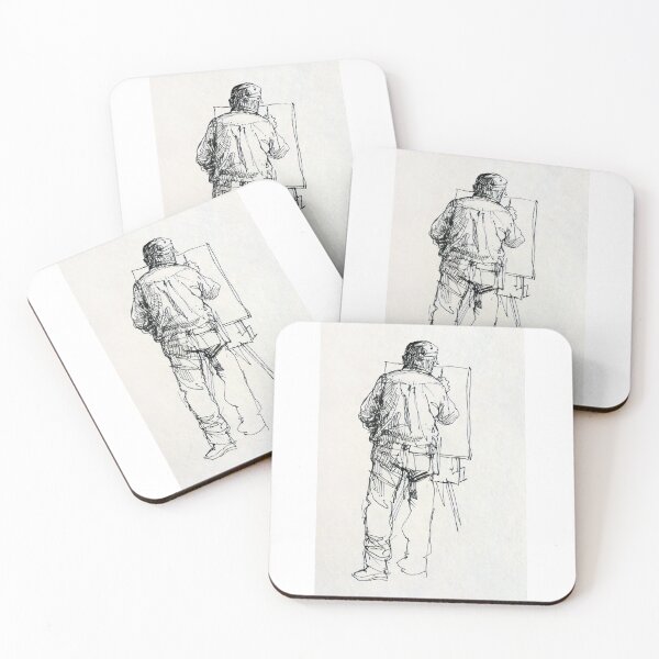 Item preview, The Artist at work designed and sold by Roz McQuillan Fine Art & Photography.