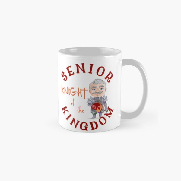 Kansas City Football Senior Knight Kingdom funny cartoon design Classic Mug