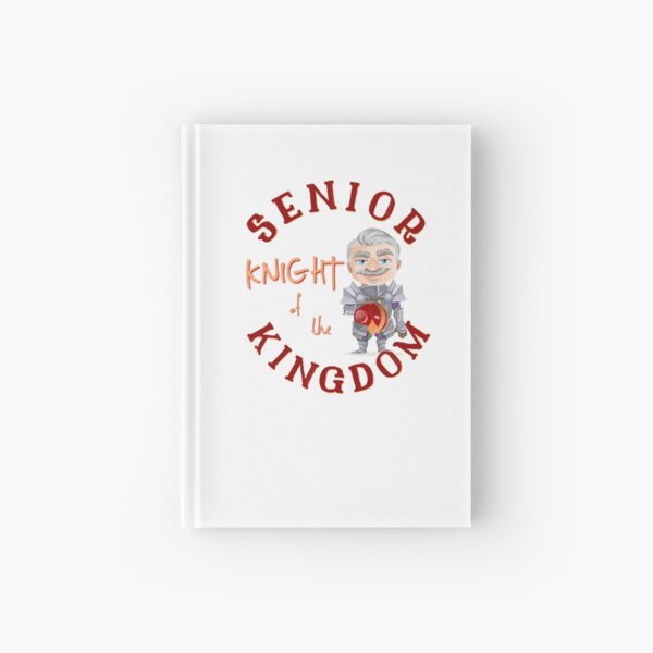 Kansas City Football Senior Knight Kingdom funny cartoon design Hardcover Journal