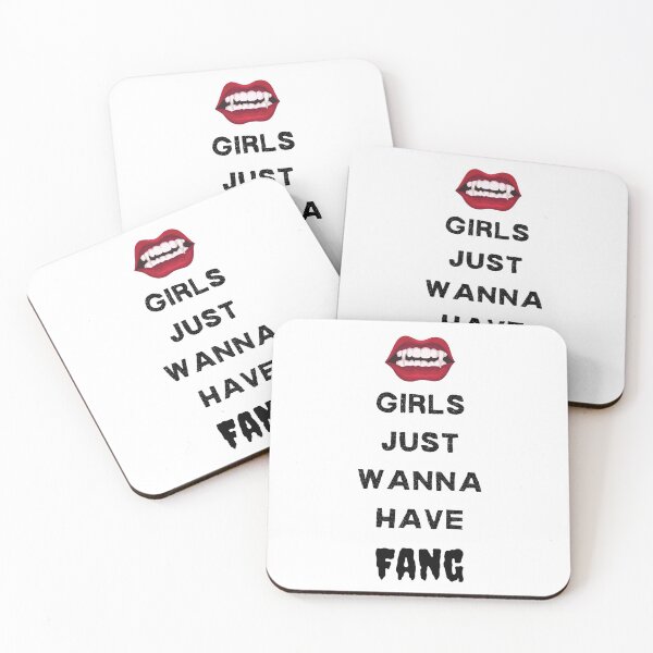 Item preview, Girls Just Wanna Have Fang designed and sold by somebasic.