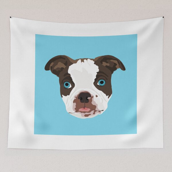 Item preview, Boston Terrier Tongue Teal Design designed and sold by J-Bat.