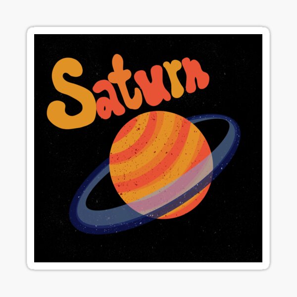 Saturn Sticker