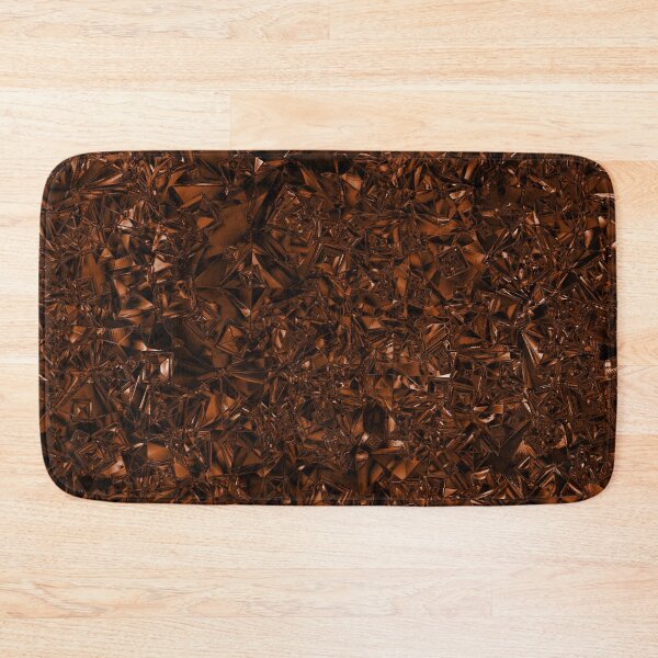 Item preview, Crumpled Foil Abstract in Chocolate Brown designed and sold by Darcy777.