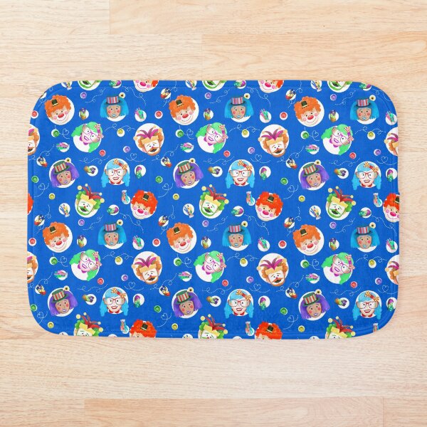 Item preview, Watercolour Clowns Pattern designed and sold by SquinkCreative.