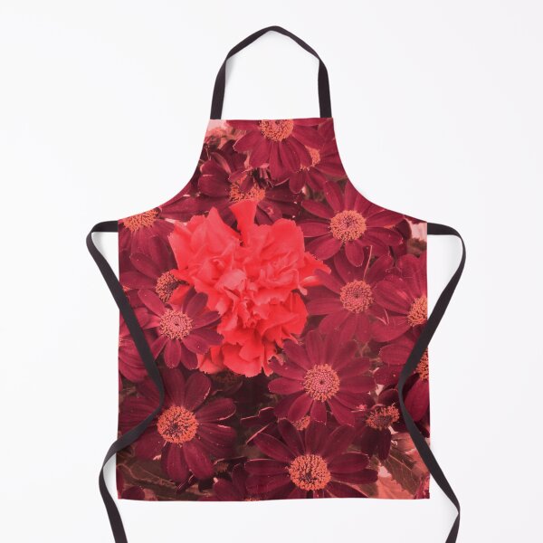 Item preview, ALLEGRATA 5 cinerary carnation daisies ROSE PURPLE flower bouquet floral arrangement nature plant picture designed and sold by dragonemma.