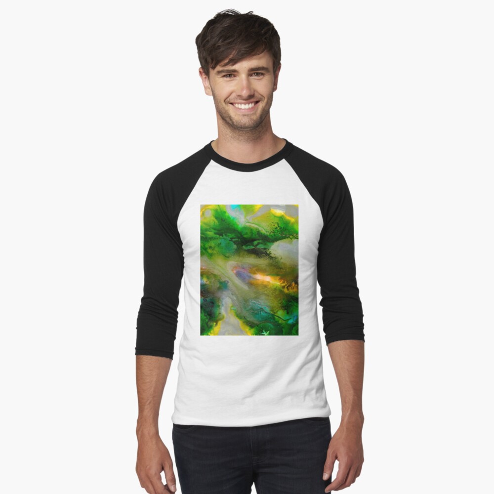 Item preview, Baseball ¾ Sleeve T-Shirt designed and sold by HappigalArt.
