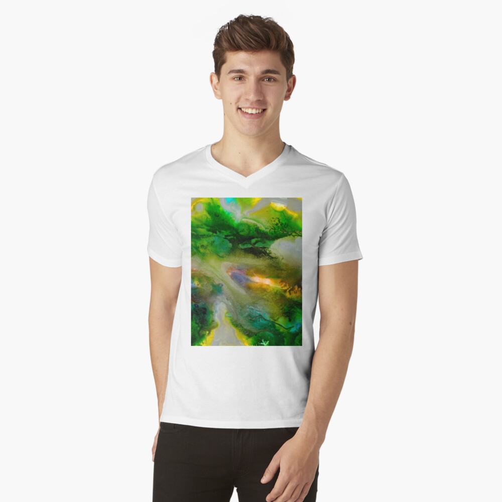 Item preview, V-Neck T-Shirt designed and sold by HappigalArt.