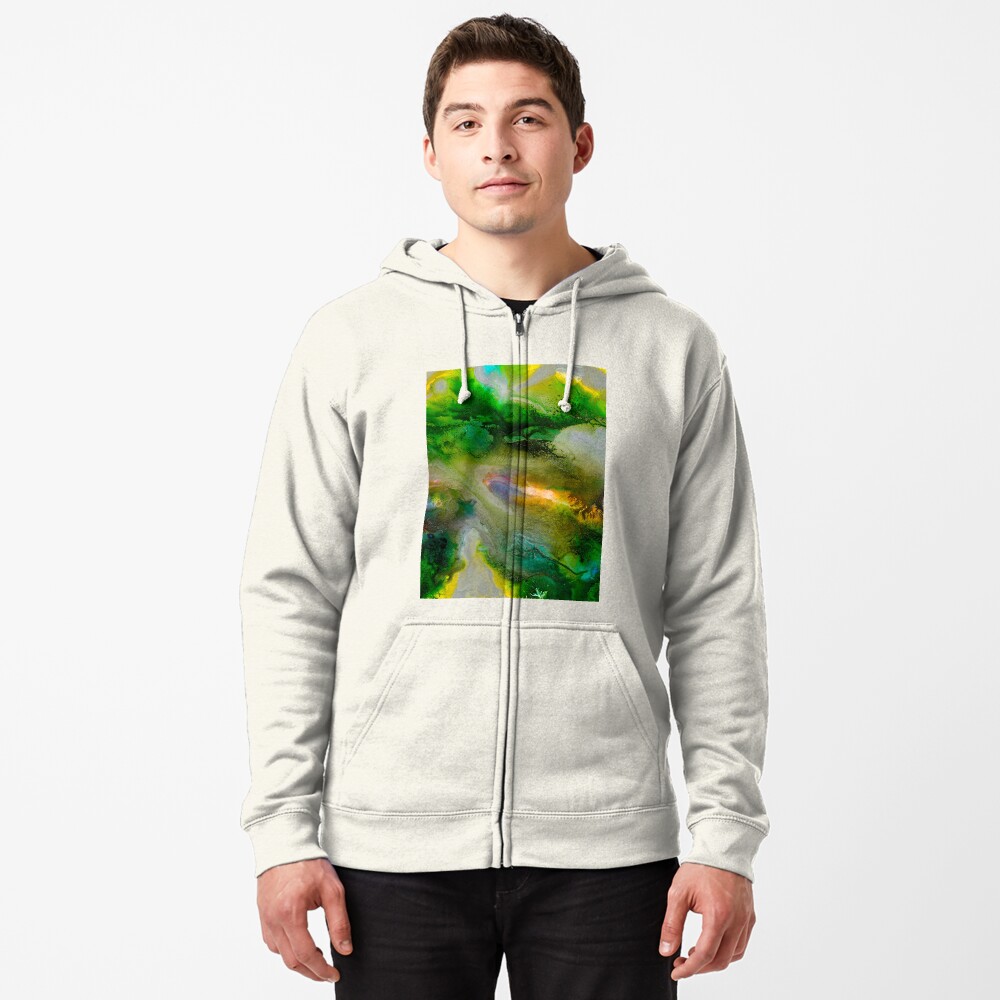 Item preview, Zipped Hoodie designed and sold by HappigalArt.