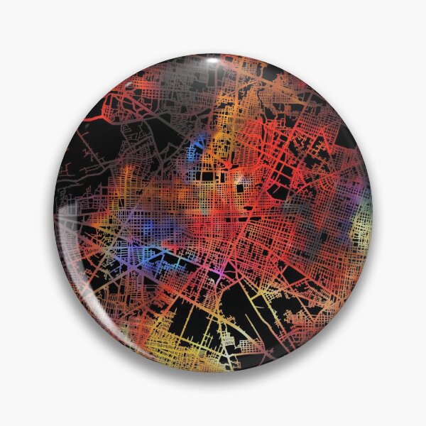Item preview, Guadalajara City Street Map Dark Mode designed and sold by map-lover.