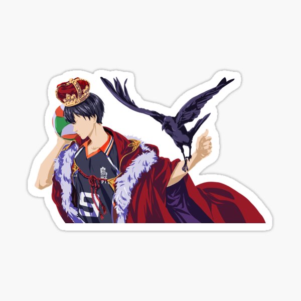 quot Kageyama King of the Court Haikyuu quot Sticker for Sale by kativan