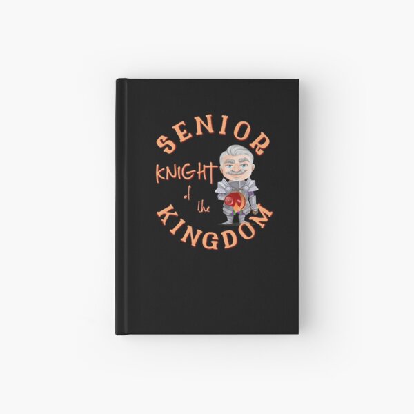 Kansas City Football Senior Knight Kingdom funny cartoon design Hardcover Journal