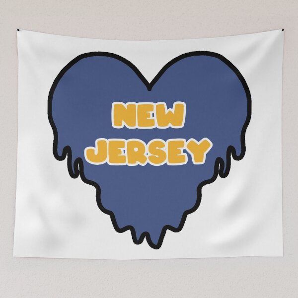 Item preview, New Jersey Dripping Heart designed and sold by NicholasForbes.