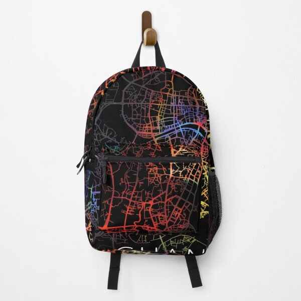 Item preview, Guangzhou City Street Map Dark Mode designed and sold by map-lover.