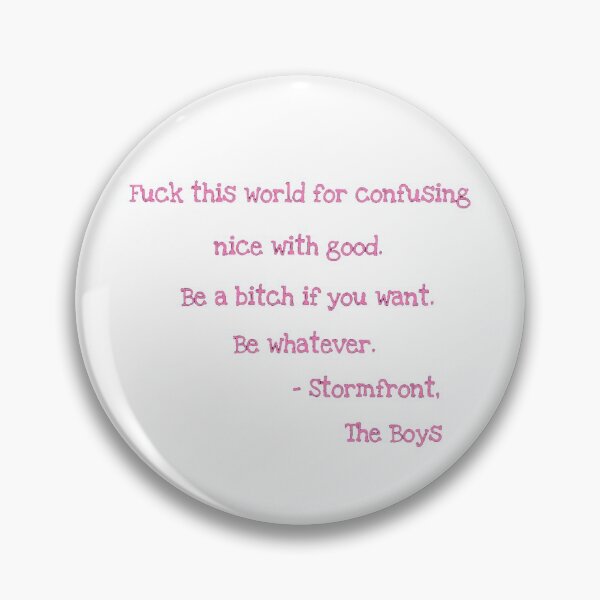 Item preview, Confusing Nice With Good (pink) designed and sold by LadyTrue.