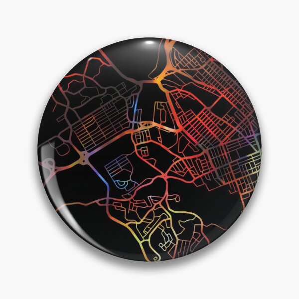 Item preview, Halifax City Street Map Dark Mode designed and sold by map-lover.