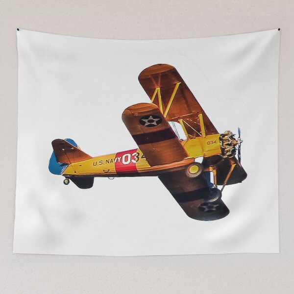 Item preview, Historical Pre WW2 Bi-Plane  designed and sold by heatherfriedman.