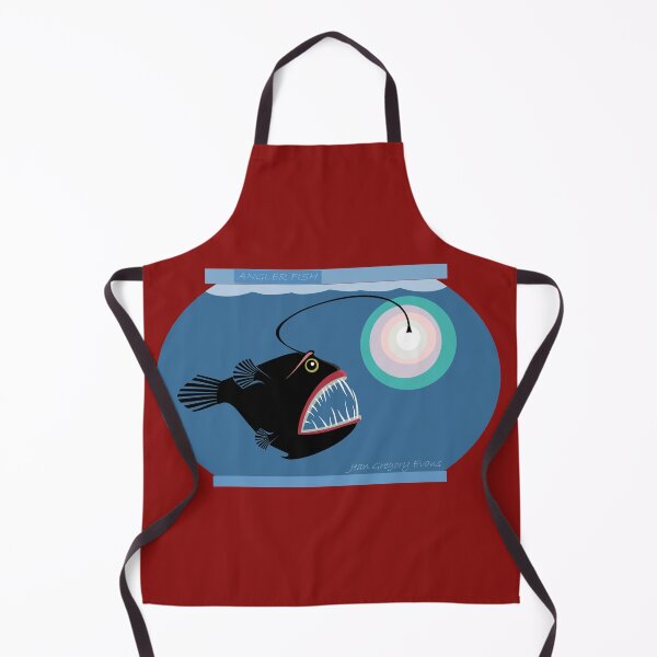 Artikelvorschau, ANGLERFISH IN FISH BOWL entworfen und verkauft von Jean Gregory Evans.
