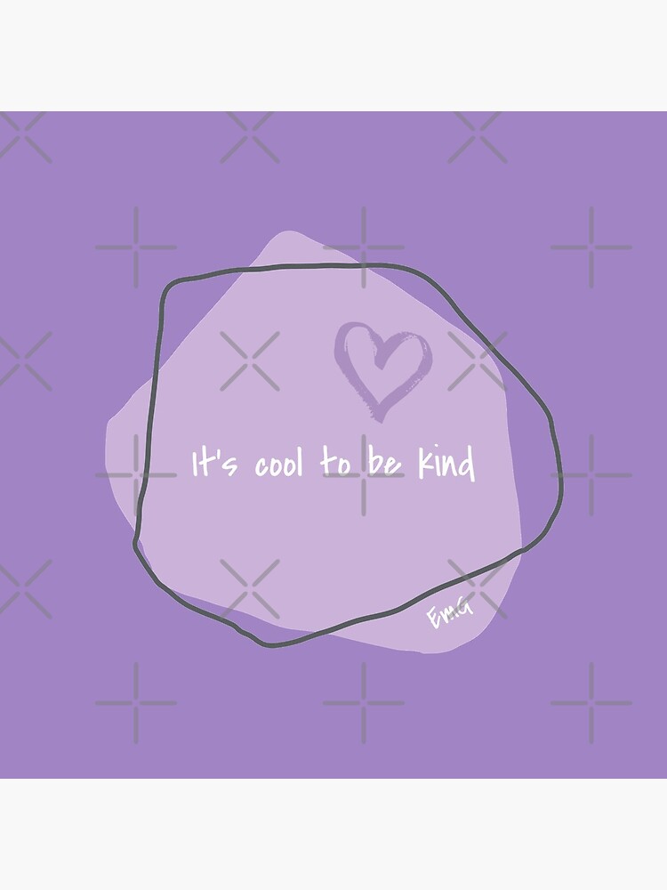 It's Cool to be Kind-T-shirt-Kindness Matters-Graphic Tees by Matlgirl