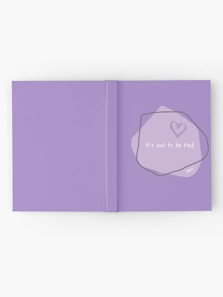 Alternate view of It's Cool to be Kind-T-shirt-Kindness Matters-Graphic Tees Hardcover Journal
