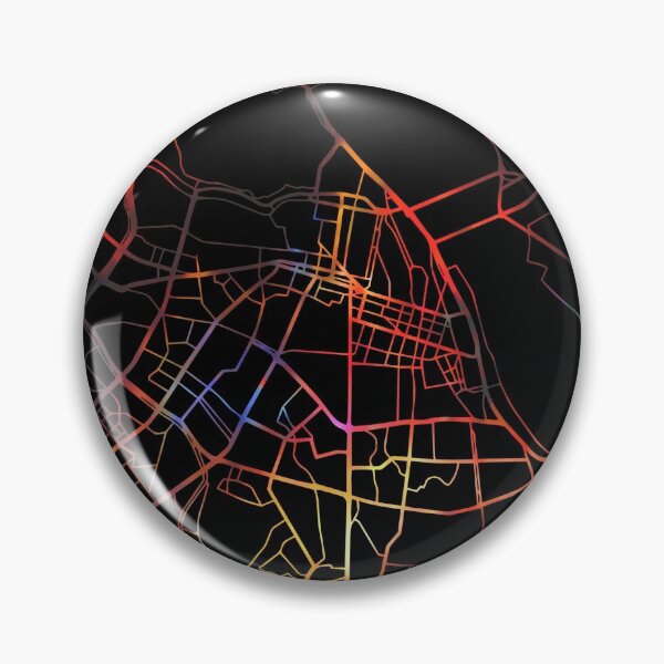 Item preview, Hanoi City Street Map Dark Mode designed and sold by map-lover.