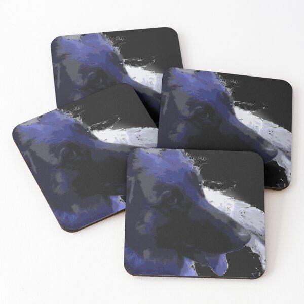 Item preview, blue German Shepherd (black) designed and sold by MsTyson.