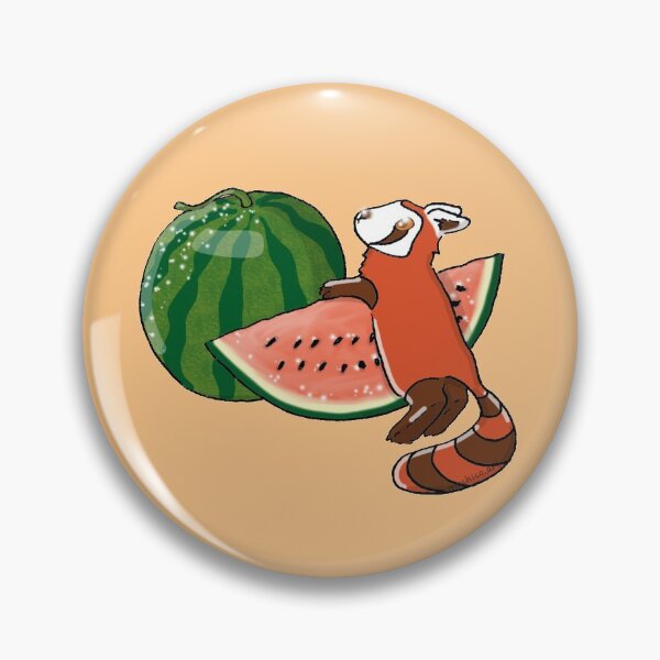 Item preview, Pabu with Watermelon designed and sold by mochi-co.