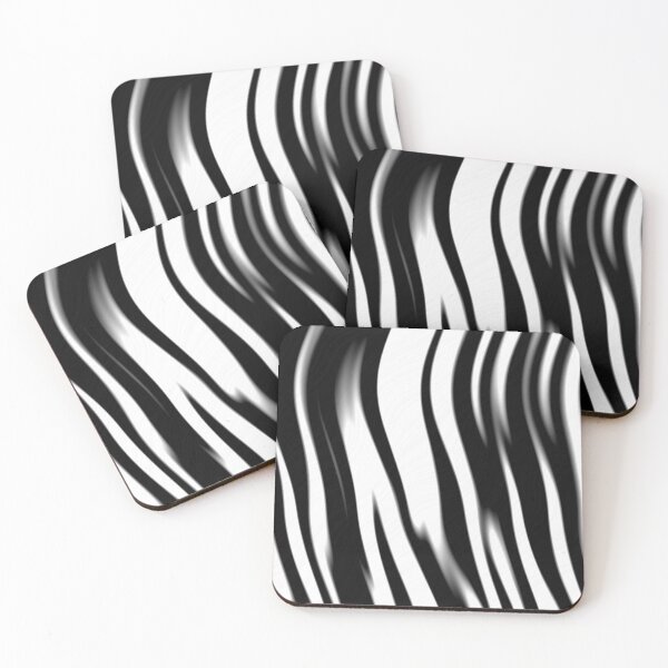 Artikelvorschau, Zebra Stripes Faux Animal Fur entworfen und verkauft von NaturePrints.