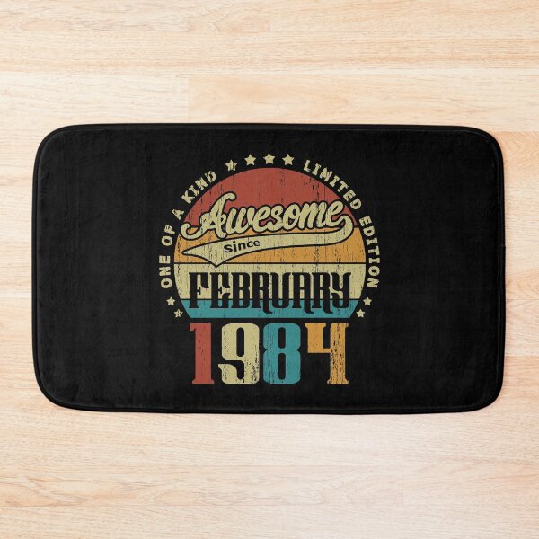 Item preview, Vintage February 1984 One Of A Kind Awesome Since February 1984 37th Birthday Gift 37 Years Old designed and sold by Takatv.