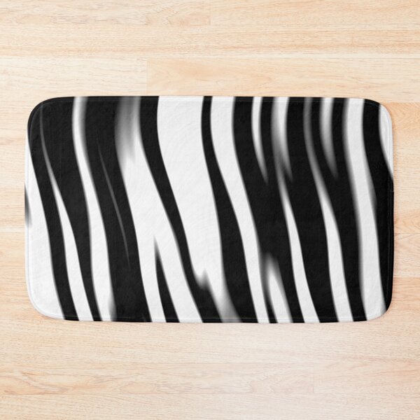 Artikelvorschau, Zebra Stripes Faux Animal Fur entworfen und verkauft von NaturePrints.