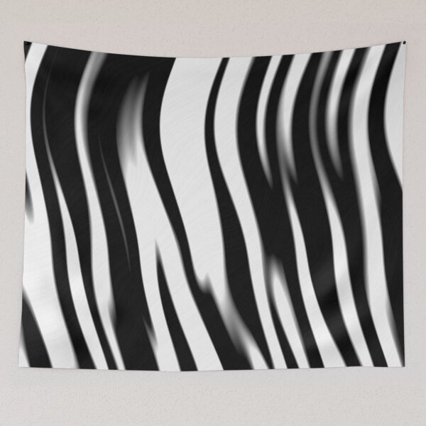Artikelvorschau, Zebra Stripes Faux Animal Fur entworfen und verkauft von NaturePrints.