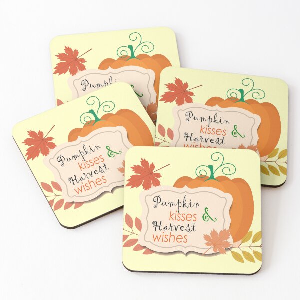 Item preview, Pumpkin Kisses & Harvest Wishes designed and sold by ittybittyowl.