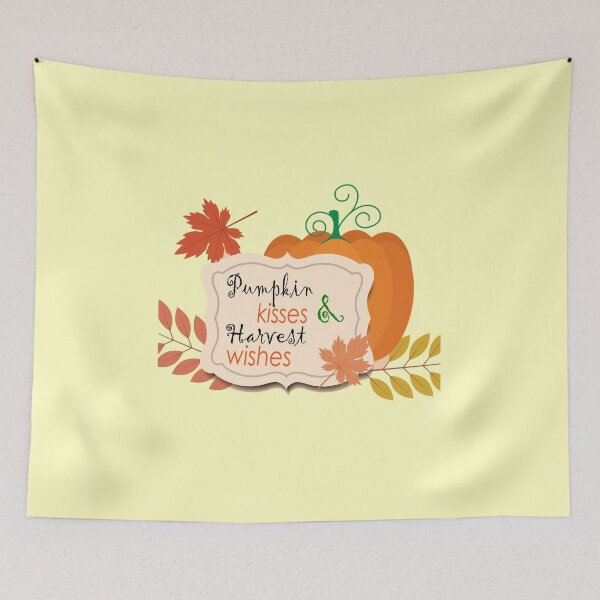 Item preview, Pumpkin Kisses & Harvest Wishes designed and sold by ittybittyowl.