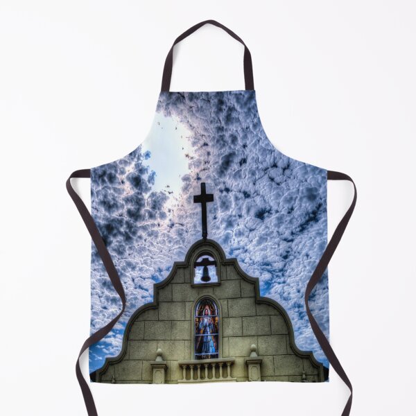 Item preview, Beautiful clouds with sun shining on Church designed and sold by Steven Kight.