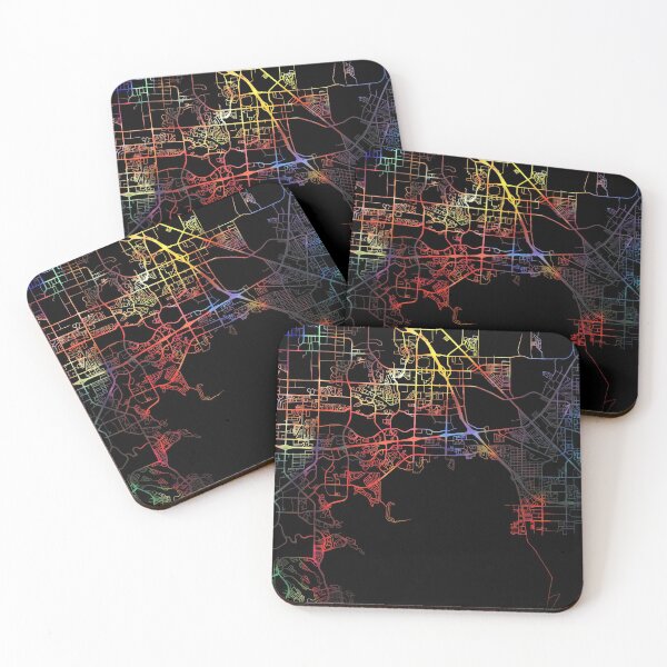 Item preview, Henderson City Street Map Dark Mode designed and sold by map-lover.