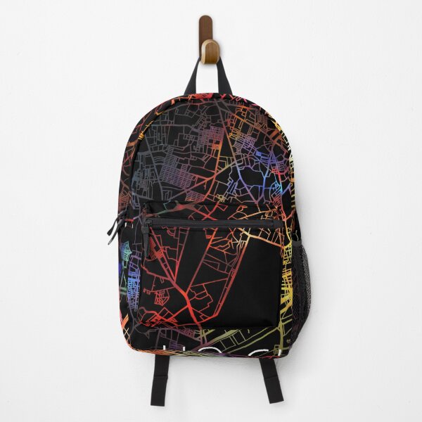 Item preview, Mapa de calles de la ciudad de Ho Chi Minh Modo oscuro designed and sold by map-lover.