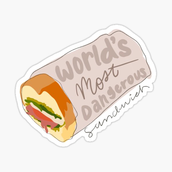 Fitz Sandwich Sticker