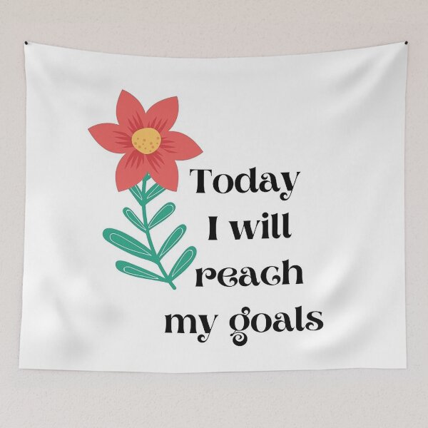 Item preview, Reach your goals, pursue, achieve, motivation, positive designed and sold by Adri Graterol.