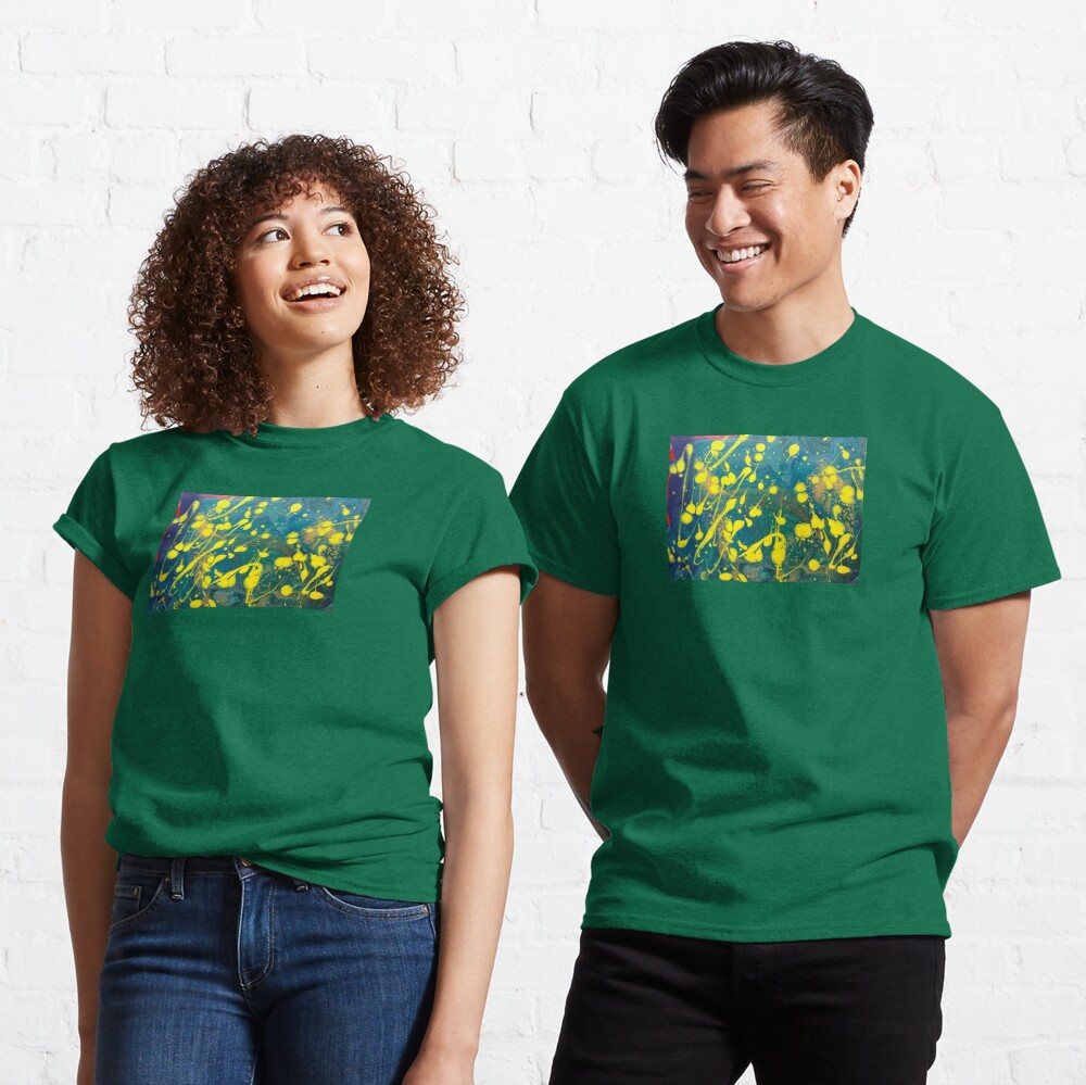 Abstract Painting-"Lemon Drops"-abstract art-abstracts Classic T-Shirt