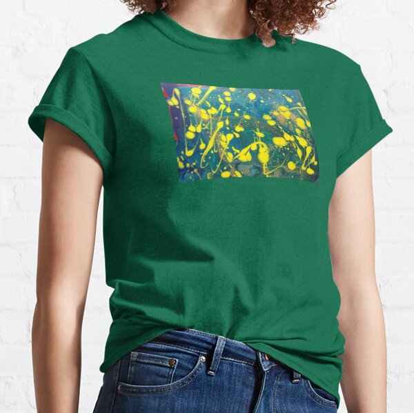 Abstract Painting-"Lemon Drops"-abstract art-abstracts Classic T-Shirt