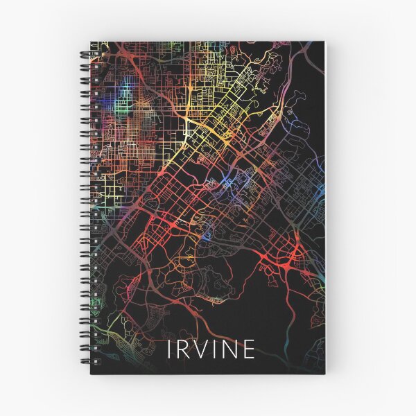 Item preview, Irvine City Street Map Dark Mode designed and sold by map-lover.