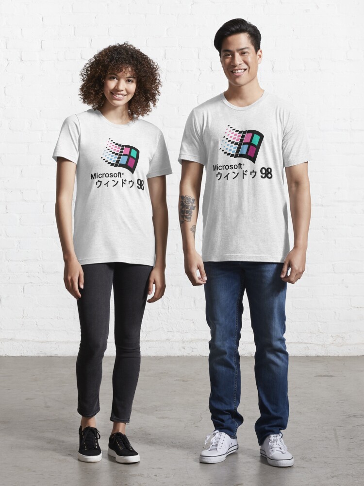 Microsoft Windows 98 Vaporwave T Shirt By Bpafree Redbubble